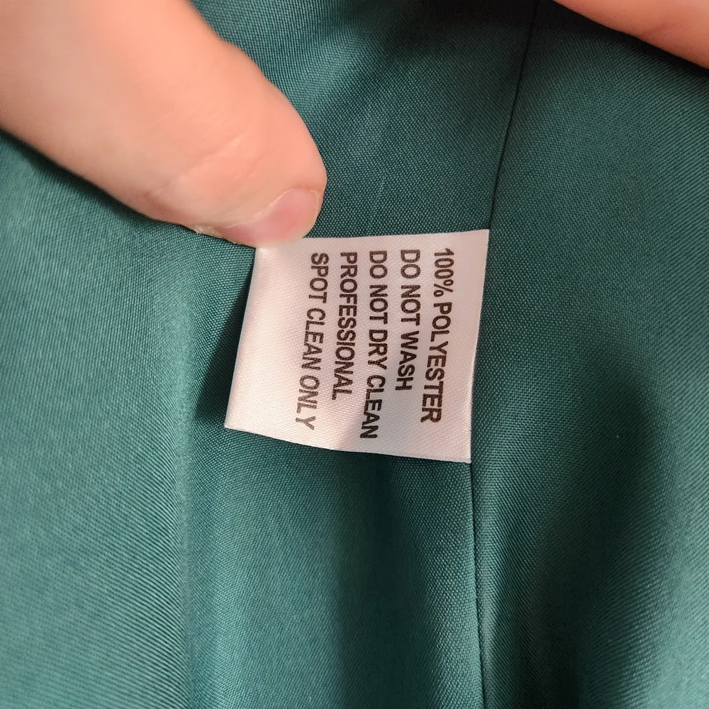 JJs House Emerald Green Wedding Dress - Picture 7 of 8